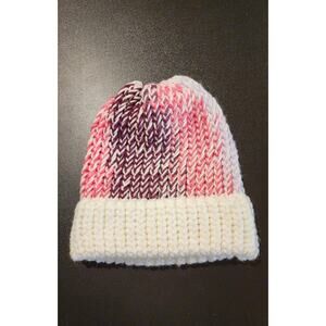 Handmade crocheted beanie hats for winter